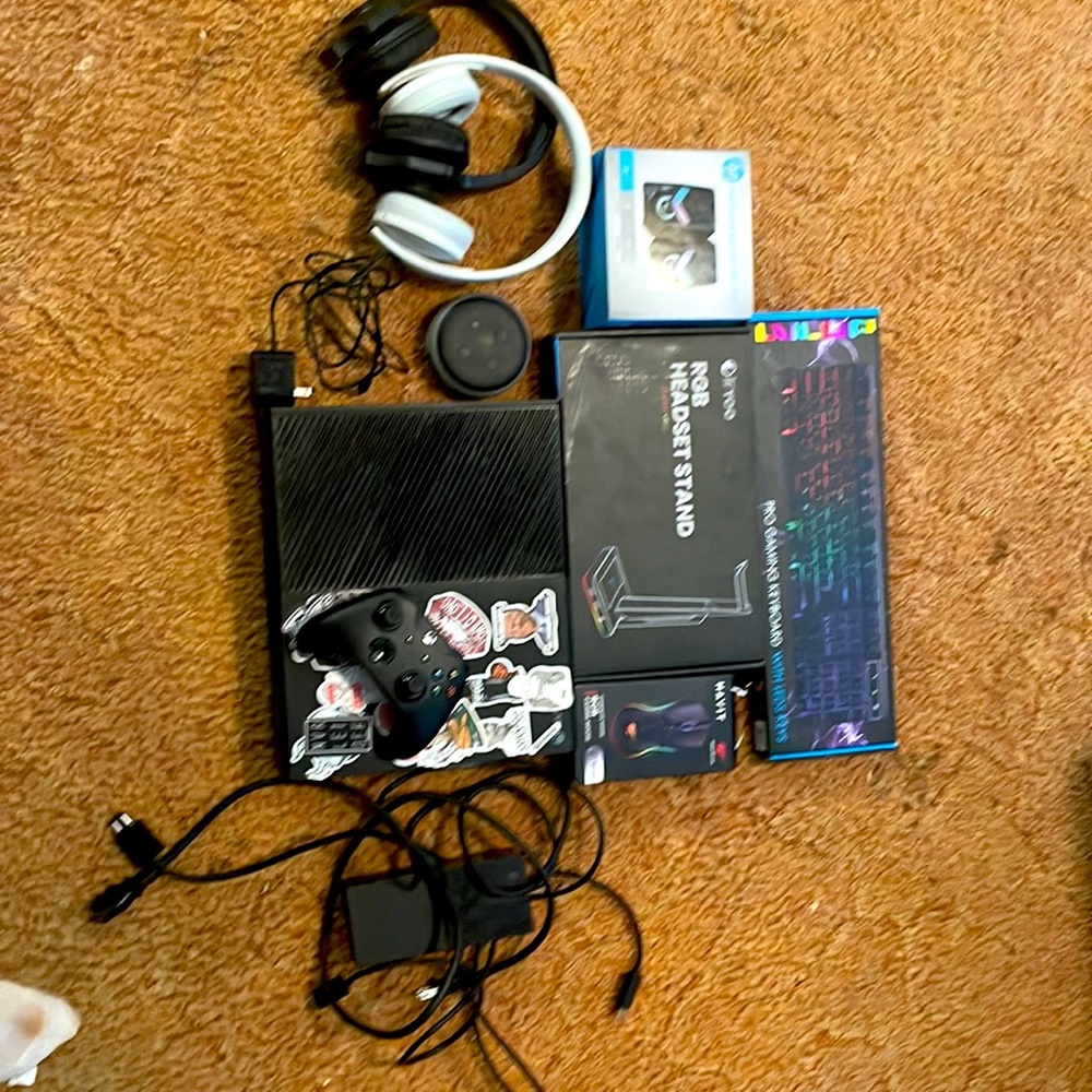 Xbox gaming setup